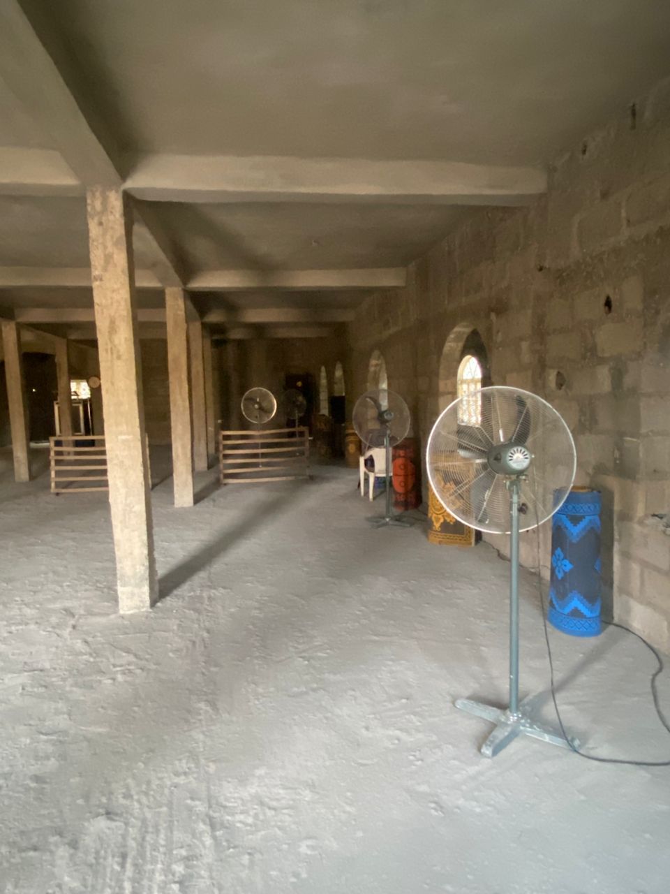Mobalufun Central Mosque construction